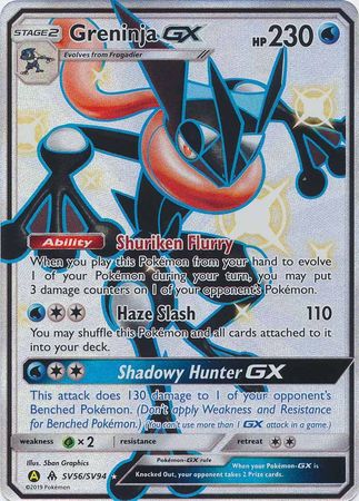 Greninja Gx Hidden Fates Pokemon Trollandtoad