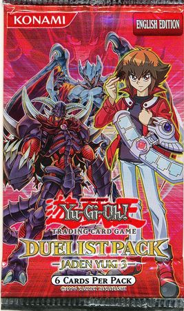 Duelist Pack 6 Jaden Yuki 3 Booster Pack Yugioh Unlimited Duelist Pack 6 Jaden Yuki 3 Booster Pack Yugioh Unlimited