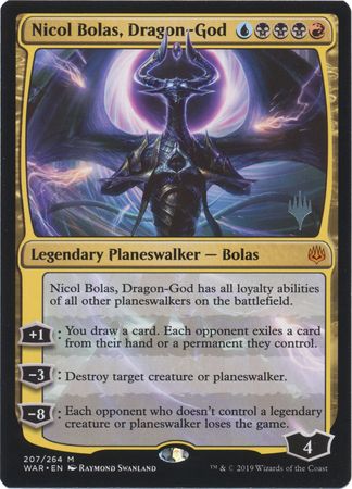 Nicol Bolas Dragon God 207 264 Silver Stamped War of the Spark Silver Stamped Non Foil Singles Nicol Bolas Dragon God 207 264 Silver Stamped War of the Spark Silver Stamped Non Foil Singles