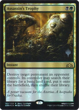 Assassin s Trophy 152 259 Silver Stamped Foil Assassin s Trophy 152 259 Silver Stamped Foil