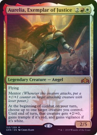 Aurelia Exemplar of Justice 153 259 Silver Stamped Foil Aurelia Exemplar of Justice 153 259 Silver Stamped Foil