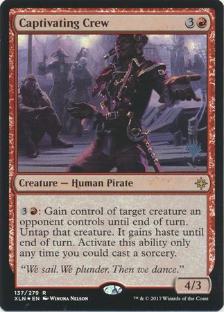 Captivating Crew 137 279 Silver Stamped Foil Captivating Crew 137 279 Silver Stamped Foil