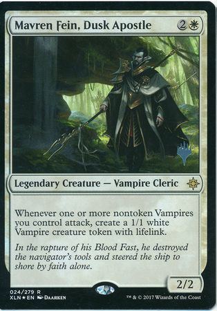 Mavren Fein Dusk Apostle 024 279 Silver Stamped Foil Mavren Fein Dusk Apostle 024 279 Silver Stamped Foil