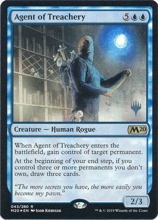Agent of Treachery 043 280 Silver Stamped Foil Agent of Treachery 043 280 Silver Stamped Foil