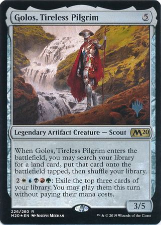 Golos Tireless Pilgrim 226 280 Silver Stamped Foil Golos Tireless Pilgrim 226 280 Silver Stamped Foil
