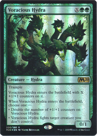 Voracious Hydra 200 280 Silver Stamped Foil Magic 2020 M20 Silver Stamped Foil Singles Voracious Hydra 200 280 Silver Stamped Foil Magic 2020 M20 Silver Stamped Foil Singles