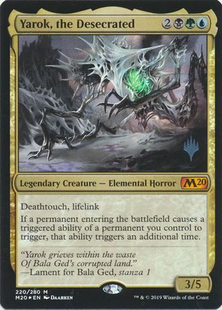 Yarok the Desecrated 220 280 Silver Stamped Foil Yarok the Desecrated 220 280 Silver Stamped Foil