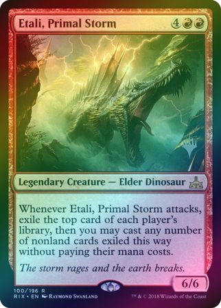 Etali Primal Storm 100 196 Silver Stamped Foil Etali Primal Storm 100 196 Silver Stamped Foil