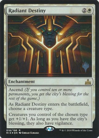 Radiant Destiny 018 196 Silver Stamped Foil Radiant Destiny 018 196 Silver Stamped Foil