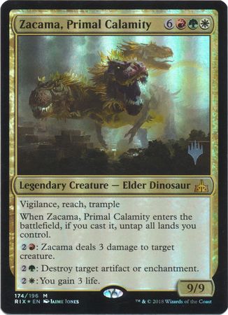 Zacama Primal Calamity 174 196 Silver Stamped Foil Zacama Primal Calamity 174 196 Silver Stamped Foil