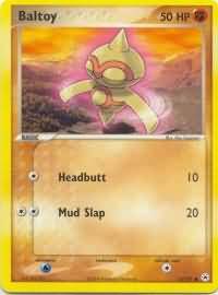 Baltoy 53 101 Common Ex Hidden Legends Singles Baltoy 53 101 Common Ex Hidden Legends Singles