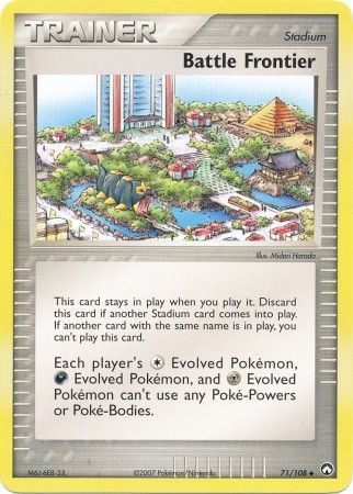 Battle Frontier 71 108 Uncommon Ex Power Keepers Singles Battle Frontier 71 108 Uncommon Ex Power Keepers Singles