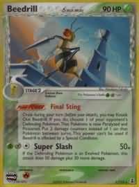 Beedrill Delta Species 1 113 Holo Rare Ex Delta Species Singles