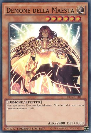 Demone della Maesta Majesty s Fiend CT12 IT004 Super Rare Demone della Maesta Majesty s Fiend CT12 IT004 Super Rare