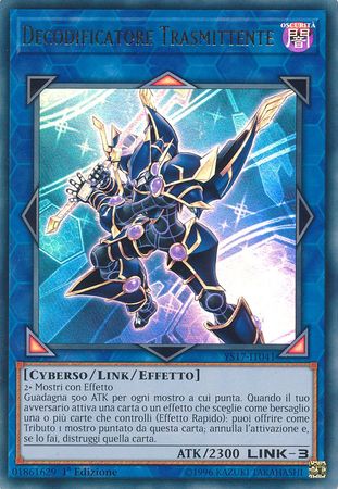 Decodificatore Trasmittente Decode Talker YS17 IT041 Ultra Rare 1st Edition Decodificatore Trasmittente Decode Talker YS17 IT041 Ultra Rare 1st Edition