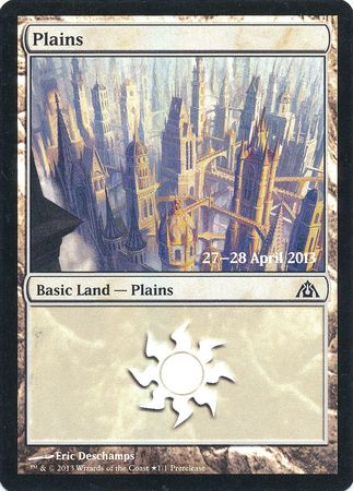 Plains DGM Prerelease Foil Promo Magic The Gathering Promo Cards Plains DGM Prerelease Foil Promo Magic The Gathering Promo Cards
