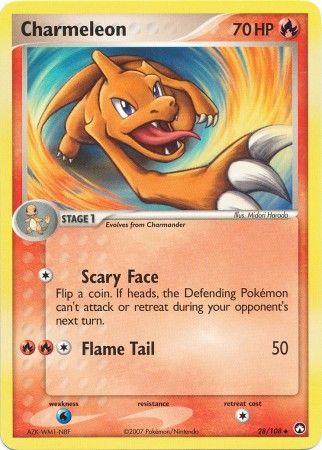 Charmeleon 28 108 Uncommon Ex Power Keepers Singles Charmeleon 28 108 Uncommon Ex Power Keepers Singles
