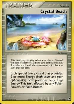 Crystal Beach 75 100 Uncommon Ex Crystal Guardians Singles Crystal Beach 75 100 Uncommon Ex Crystal Guardians Singles