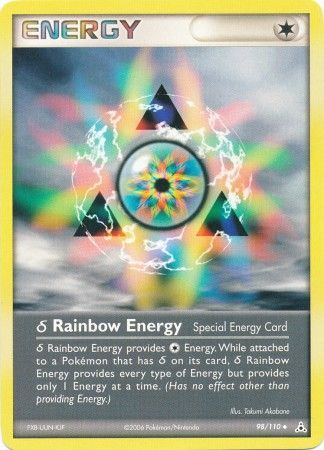 Rainbow Energy Pokemon Sun & Moon TCG Card 137/149