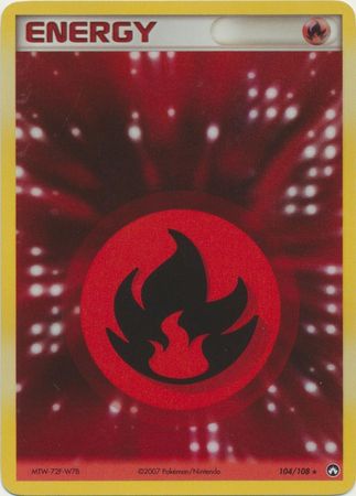 Details about   Fire Energy 104/108 Holo EX Power Keepers