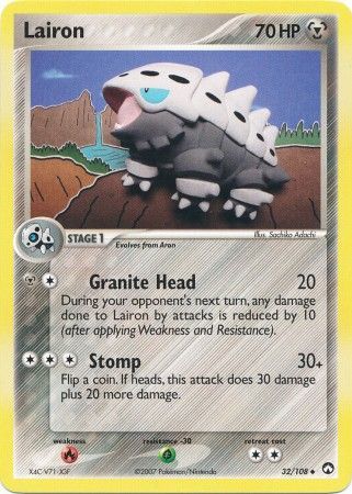 Lairon 32 108 Uncommon Ex Power Keepers Singles Lairon 32 108 Uncommon Ex Power Keepers Singles