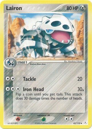 pokemon lairon card