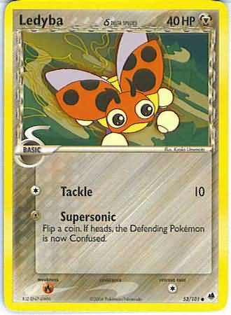 Ledyba Delta Species 53 101 Common Ex Dragon Frontiers Singles Ledyba Delta Species 53 101 Common Ex Dragon Frontiers Singles