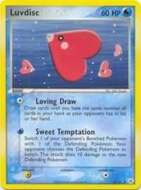 Luvdisc 40 101 Uncommon Ex Hidden Legends Singles Luvdisc 40 101 Uncommon Ex Hidden Legends Singles