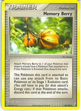 Memory Berry 80 100 Uncommon Ex Crystal Guardians Singles Memory Berry 80 100 Uncommon Ex Crystal Guardians Singles