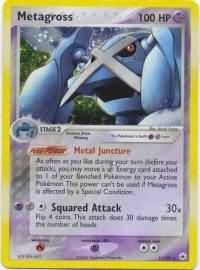 Metagross 11 101 Holo Rare Ex Hidden Legends Singles Metagross 11 101 Holo Rare Ex Hidden Legends Singles