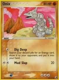 Onix 92/130 - Diamond & Pearl - Common - Pokemon Card TCG