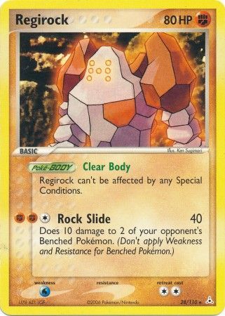 Regirock 28 110 Rare Ex Holon Phantoms Singles Regirock 28 110 Rare Ex Holon Phantoms Singles