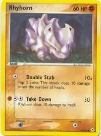 Rhyhorn 70 101 Common Ex Hidden Legends Singles Rhyhorn 70 101 Common Ex Hidden Legends Singles