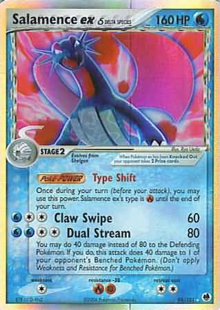 Salamence ex Delta Species 98 101 Ultra Rare Ex Dragon Frontiers Singles Salamence ex Delta Species 98 101 Ultra Rare Ex Dragon Frontiers Singles