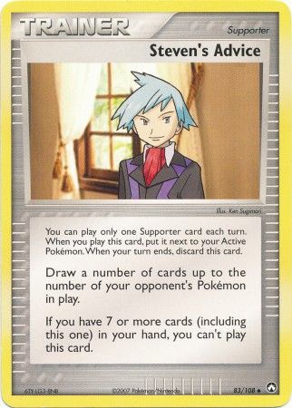 Steven s Advice 83 108 Uncommon Steven s Advice 83 108 Uncommon