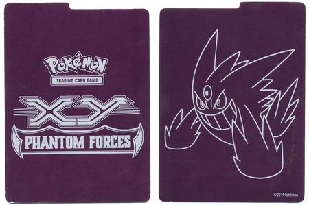 XY Phantom Forces Gengar Deck Divider Pokemon Miscellaneous Supplies XY Phantom Forces Gengar Deck Divider Pokemon Miscellaneous Supplies
