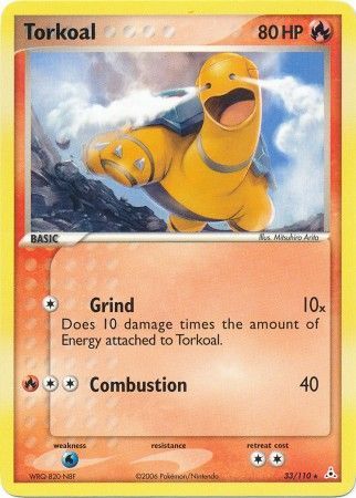 Torkoal 33 110 Rare Torkoal 33 110 Rare