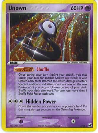 Unown D, EX Unseen Forces, TCG Card Database