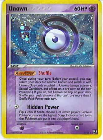 Unown !, EX Unseen Forces, TCG Card Database