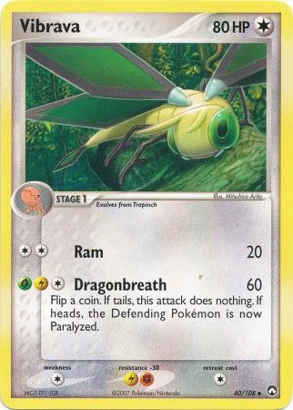 Vibrava 40 108 Uncommon Ex Power Keepers Singles Vibrava 40 108 Uncommon Ex Power Keepers Singles