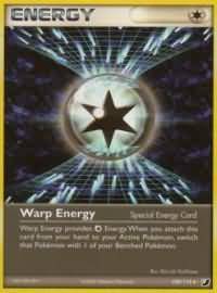 1x Warp Energy 100/115 Reverse Holo EX Unseen Forces Pokemon Card
