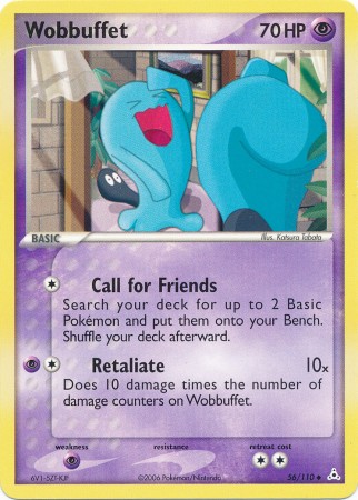 Wobbuffet 56 110 Uncommon Ex Holon Phantoms Singles Wobbuffet 56 110 Uncommon Ex Holon Phantoms Singles