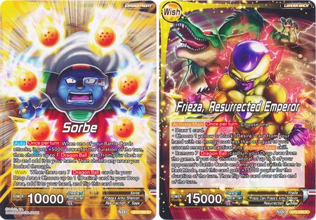 Sorbe Frieza Resurrected Emperor BT5 080 Non Foil Promo Sorbe Frieza Resurrected Emperor BT5 080 Non Foil Promo