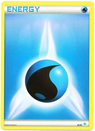 Water Energy 8 30 Suicune Trainer Kit XY Trainer Kit Pikachu Libre and Suicune Water Energy 8 30 Suicune Trainer Kit XY Trainer Kit Pikachu Libre and Suicune