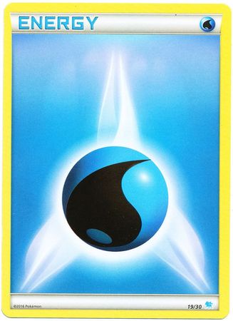 Water Energy 19 30 Suicune Trainer Kit XY Trainer Kit Pikachu Libre and Suicune Water Energy 19 30 Suicune Trainer Kit XY Trainer Kit Pikachu Libre and Suicune