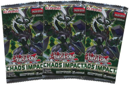 Chaos Impact 3 Booster Pack Lot Yugioh Yu Gi Oh Lots Bundles Chaos Impact 3 Booster Pack Lot Yugioh Yu Gi Oh Lots Bundles