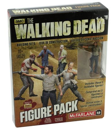 The Walking Dead Rick Grimes Figure Pack 14521 McFarlane Legos The Walking Dead Rick Grimes Figure Pack 14521 McFarlane Legos
