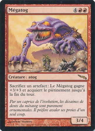 Megatog 100 306 Mirrodin French Mirrodin French Singles Megatog 100 306 Mirrodin French Mirrodin French Singles