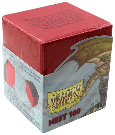 Dragon Shield Red Nest 100 Deck Box AT 40110 Deck Boxes Gaming Storage Dragon Shield Red Nest 100 Deck Box AT 40110 Deck Boxes Gaming Storage