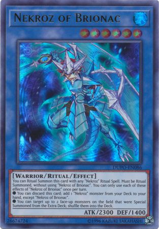 Nekroz of Brionac DUPO EN086 Ultra Rare Unlimited Nekroz of Brionac DUPO EN086 Ultra Rare Unlimited